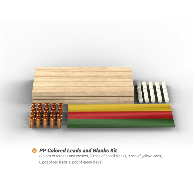 PP-1 Leads and Blanks Kit 鉛筆製作材料套件